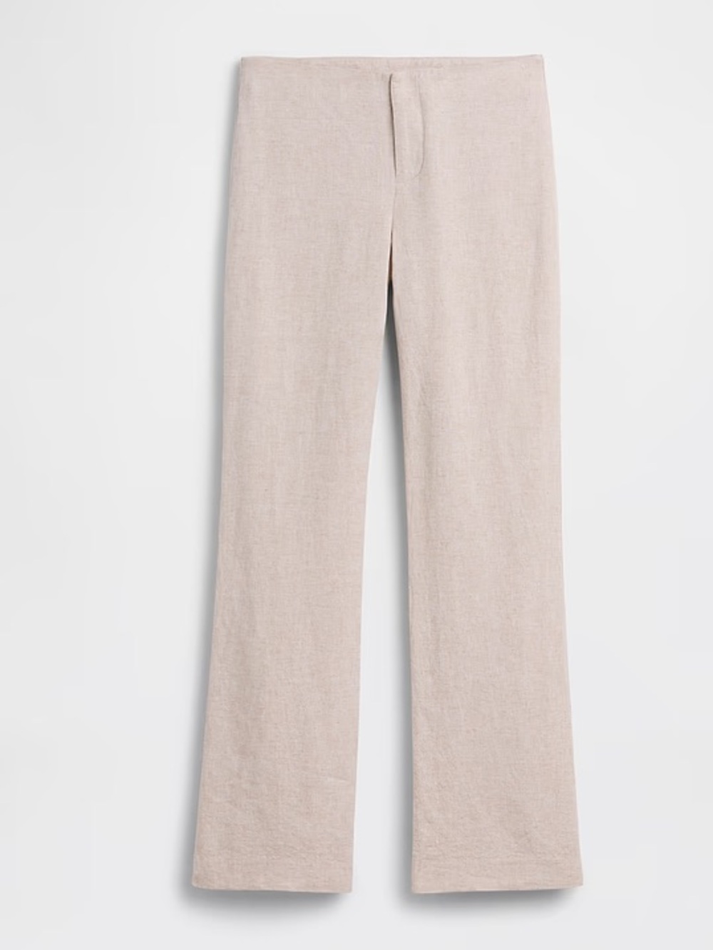 le château Linen Straight-Leg Trousers